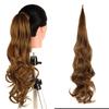 Synthetic Ponytail Extensions False Hair Tail for Women Flextail 26inch Length Blonde Ponytail Hairpieces For Women Daily Use