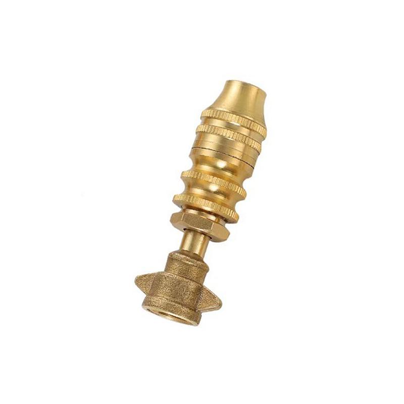 1Pc Agriculture Brass Missile Nozzle Straight Jet +Mist Spray Adjustable Nozzle Electric Sprayer High Pressure Spraying