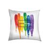 Love Is Love Print Cushion Cover LGBT Pride Pillowcase Love Wins Rainbow Home Decor Lgbtq Lesbian Gay Sofa Throw Pillow Coversbzlgbtcw,