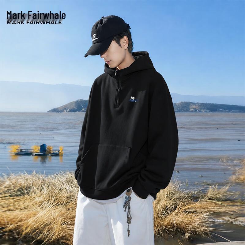 Mark Fairwhale Half-Zip Hooded Sweatshirt