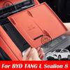 For BYD Sealion 8 ATTO 8 TANG L 2025 2026 Car Armrest Storage Box Center Console Organizer Center Console Interior Accessories