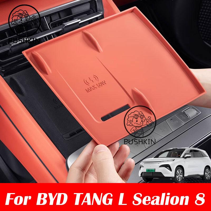 For BYD Sealion 8 ATTO 8 TANG L 2025 2026 Car Armrest Storage Box Center Console Organizer Center Console Interior Accessories