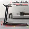 Treadmill with 8% Incline, Portable Home Treadmill, Foldable Treadmill (1–12 Km/H, 120 Kg Capacity, 3.0 Hp)
