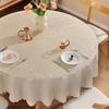 NHZHIW Waterproof Oil-Proof Round Tablecloth, 3m Diameter