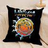 Famous Punk Band B-Blink-182 Cushion Cover Short Plush Double-Sided Print Square Throw Pillow Covers Sofa Home Cushion Decor