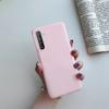 For OPPO Realme X2 XT Case Cute Candy Color Soft Silicon TPU Matte Back Cover For Realme XT X2 X 2 Phone Case Cover Coque Bumper