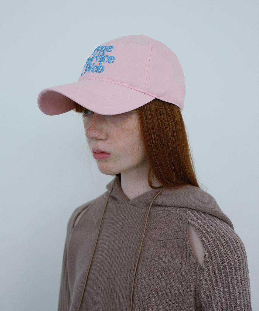 Taibseobiseu Typeservice Web Cap [Light Pink]
