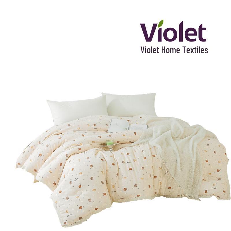 Violet Elegant Comfort Summer Quilt