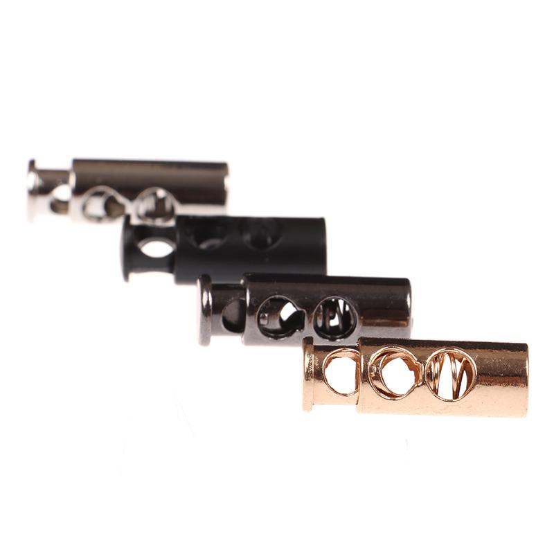 10Pcs Metal Stoppers Toggle Cord Locks Drawstring Lock Diy Apparel Accessories