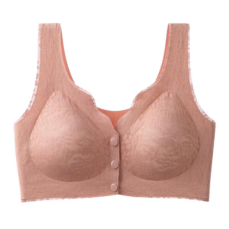 LangSha Women s Seamless Front Closure Wireless Vest Bra