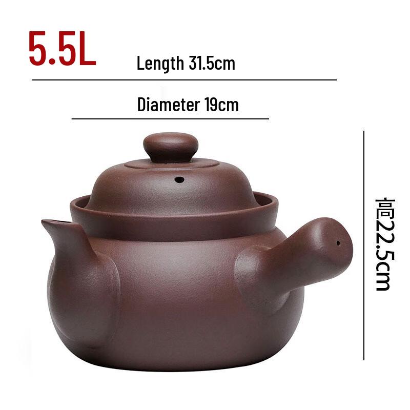 

Purple Clay Multi-function Stew Pot