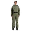 Traje de Esqui Profissional Impermeável para Mulheres com Dupla Camada - Conjunto Outdoor Espesso e Quente de Cor Sólida