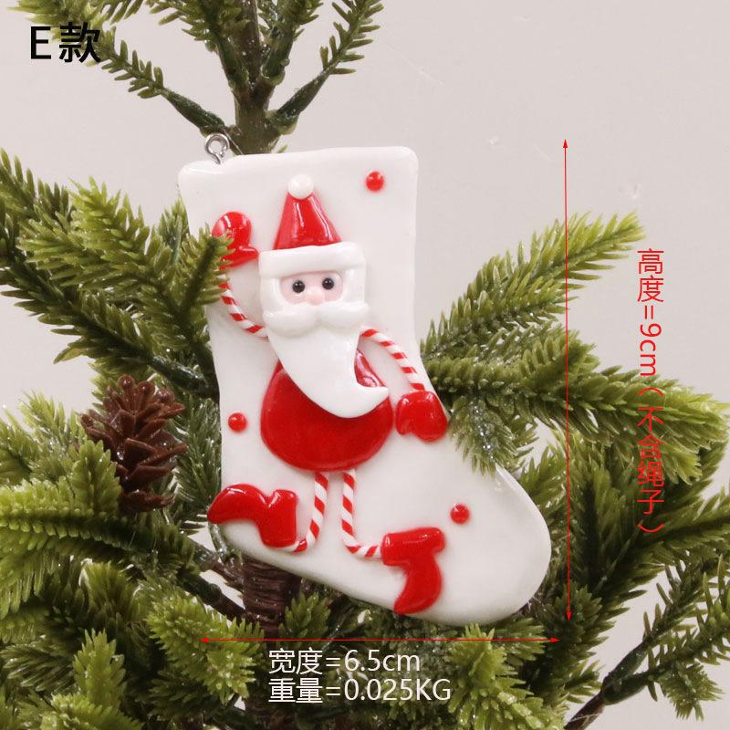 Soft Clay Christmas Decorations Pvc Christmas Gift Ideas New Christmas Decoration Product Approximately 9 * 6cm For Festive Gift