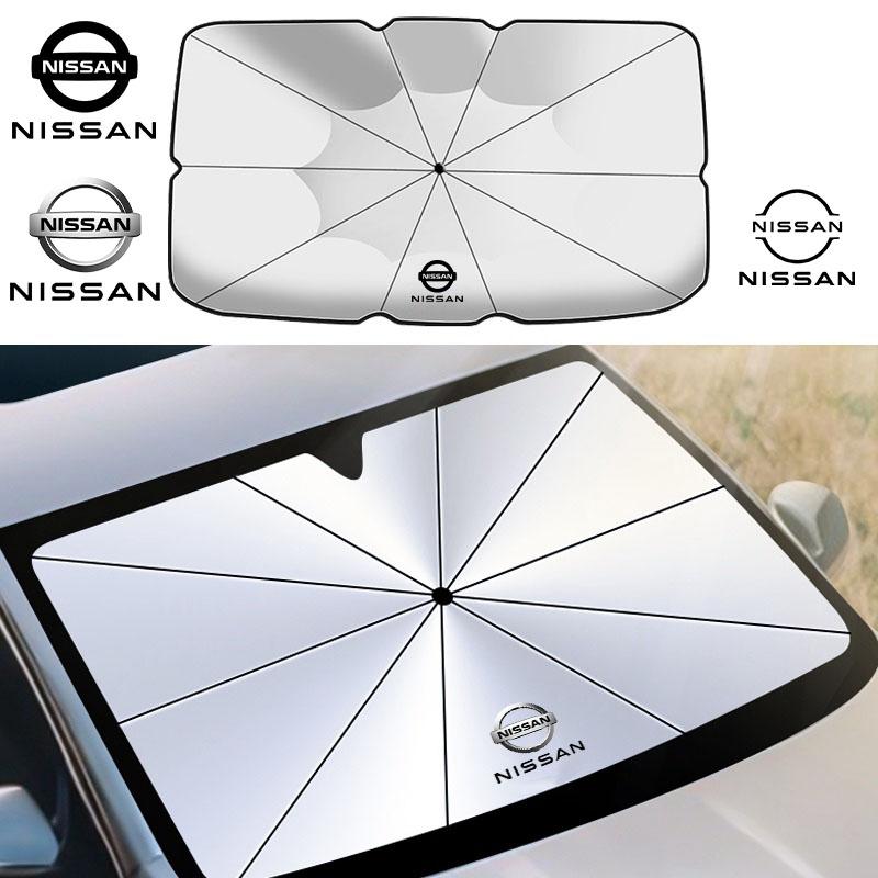For Nissan Qashqai Juke Micra Leaf X-Trail Patrol Sentra Altima Tiida Rogue Maxima Teana Note Car Windshield Insulation Sunshade