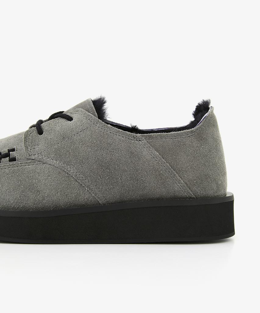Romantic Move Bowie Winter Shoes R24U001 (Grey Suede)