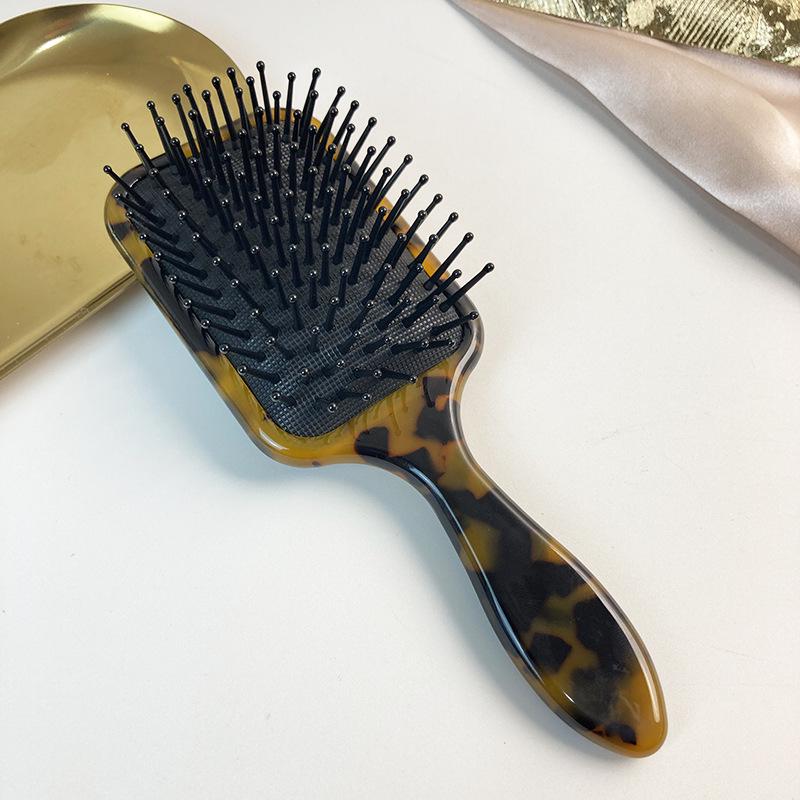 European Acetate Fiber Airbag Comb for Girls – Fluffy Crown Massage Cushion Comb