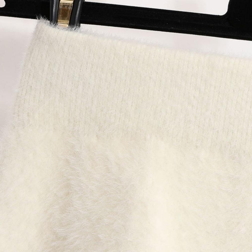 Short Skirt for Women In Autumn and Winter Sweet Mink Velvet Fashionable A-line Skirt Versatile Petite High-waisted Hip Skirt