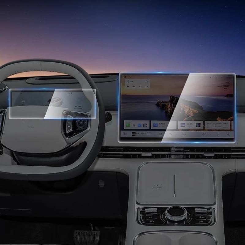 For GEELY GALAXY STARSHIP 7 EM-i Screen Tempered Film trument Central Control Navigation Protective Film Interior Accessories