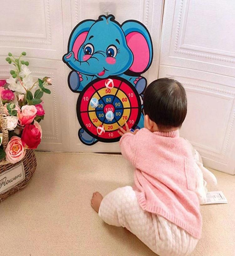 Children'S Dart Plate Sticky Ball Parent-Child Interaction Sticky Target Ball Toys Throwing And Receiving Ball Baby Sticky