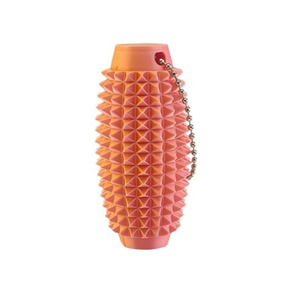 Kolczasta Grippie Stim Breloczek Ręczny Twardy Kolczasty Wałek Breloczek Prezent Dla Przyjaciół Rzucanie Stresem