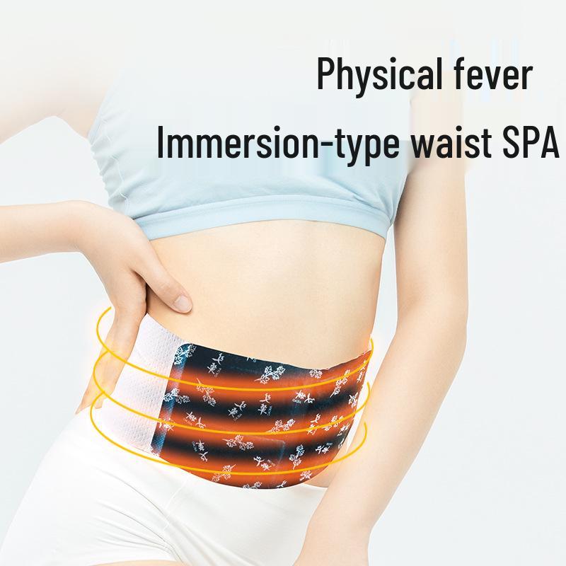 Warm Waist & Abdomen Self-Heating Moxibustion Patch – Hot Compress & Steam Benefits