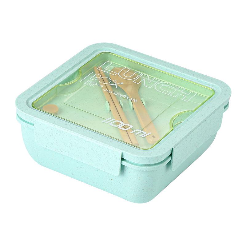 Microwaveable Bento Box for Office Workers and Students - Ideal for Light Meals and Fat Loss, Divided Lunchbox Design