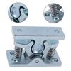 Door Stopper Hasp Lock Zinc Alloy Closer Accessories Door Clamp for Caravan for Motorhomes Furniture Strong Door Touch