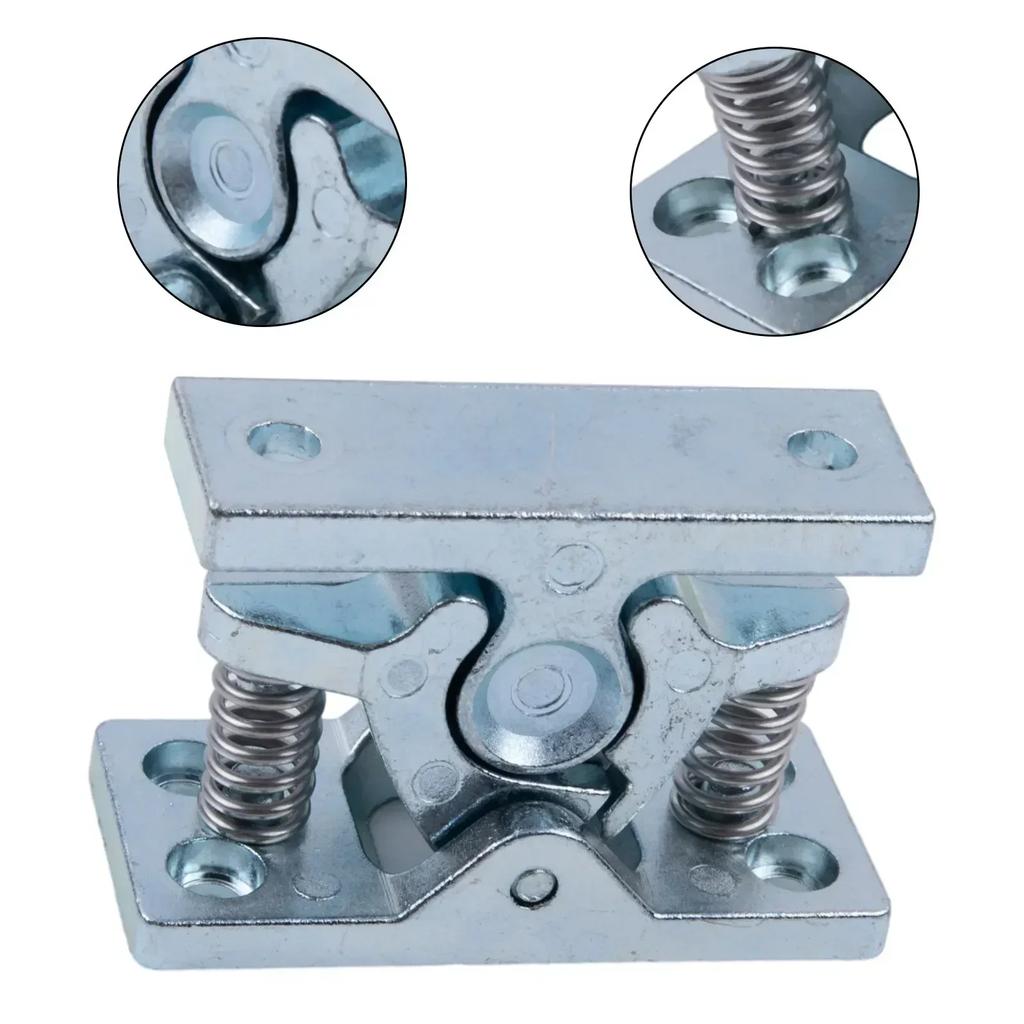 Door Stopper Hasp Lock Zinc Alloy Closer Accessories Door Clamp for Caravan for Motorhomes Furniture Strong Door Touch