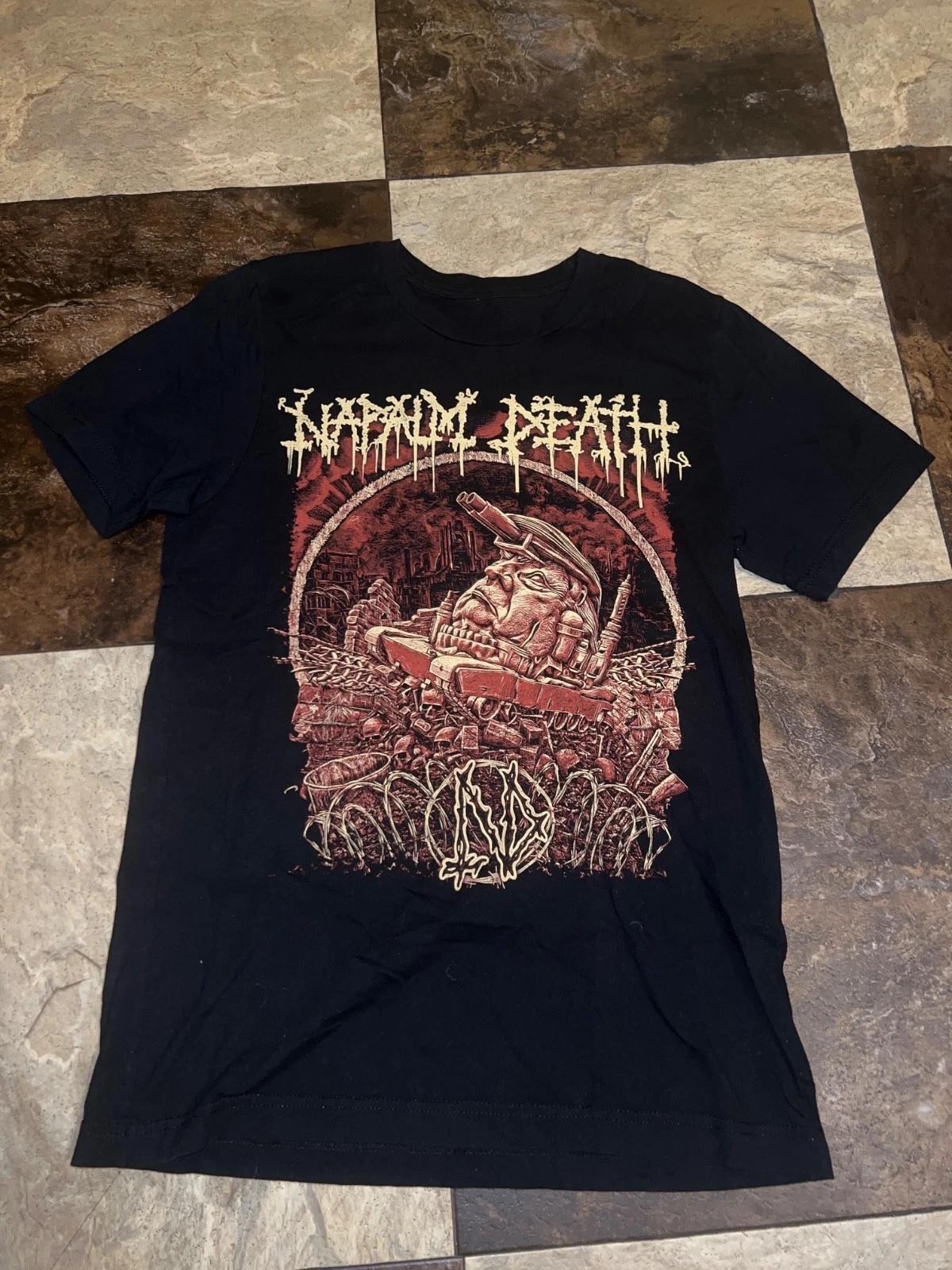 Napalm Death Trump Death Corporation Графическая футболка Метал-группа Футболка S-5XL 2XL