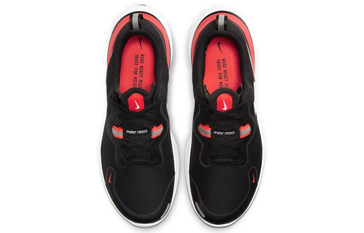 Nike React Miler Black Laser Crimson CW1777-001