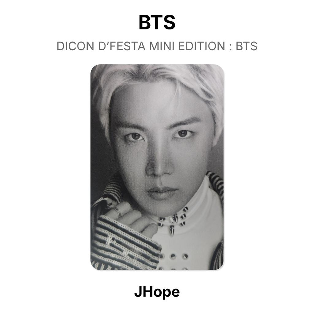 BTS DICON D’FESTA MINI EDITION : BTS Official Photocard