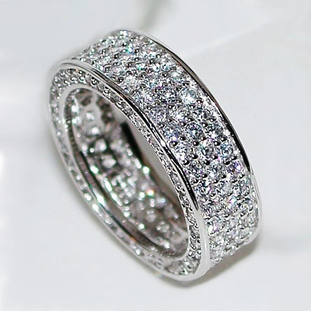 CAOSHI Delicate Female Finger Rings Sparkling Cubic Zirconia Temperament Accessories Attractive Graceful Wedding Party Jewelry