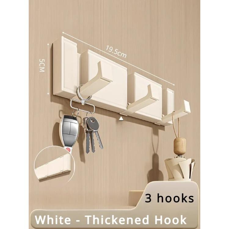 Platzsparende Haken aus Aluminium für den multifunktionalen, faltbaren Einsatz im Haushalt