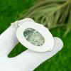 Natural Ocean Jasper Gemstone Pendant 925 Sterling Silver Indian Jewelry