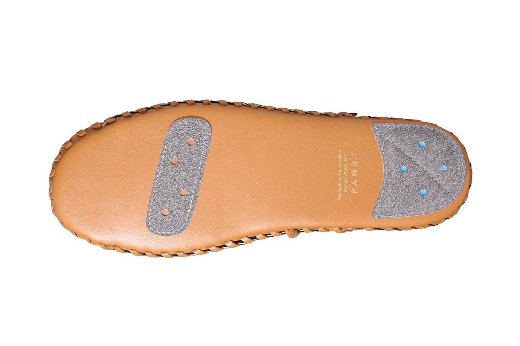 Pansy 9728 Indoor Slippers, Large, Camel