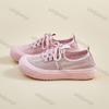 Women's White Casual Shoes 2025 Summer Fly Weave Mesh Breathable Comfortable Flats Cross Tied Non Slip Vulcanized Shoes