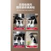 Double motor range hood household kitchen large suction self-cleaning small de-discharge range hood