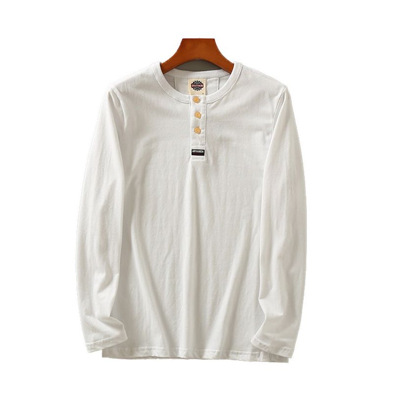 Export to Japan Foreign Trade Tail Order Retro Long-Sleeved T-shirt