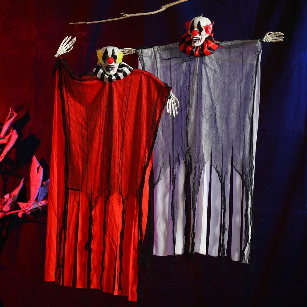 Halloween Hanging Skeleton Props Haunted House Prop Party Props for Garden Nightclubs Courtyard