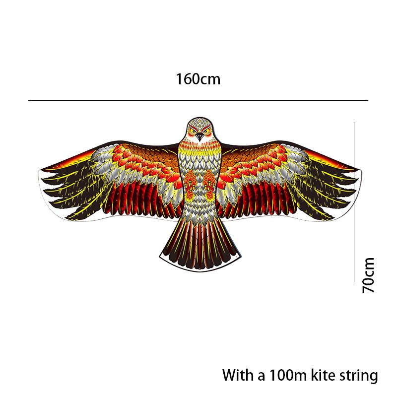 Premium Polyester Triangular Kite With Fiberglass Frame In Modern Minimalist Style Style G