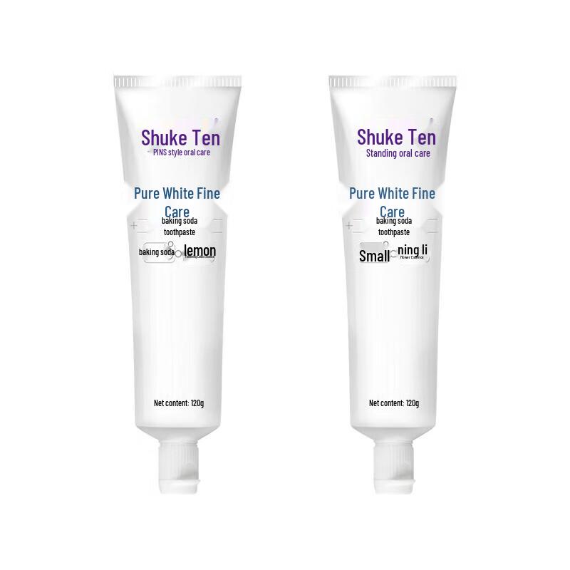 Shuke Baking Soda Whitening & Gentle Care Toothpaste (2x120g Value Pack)