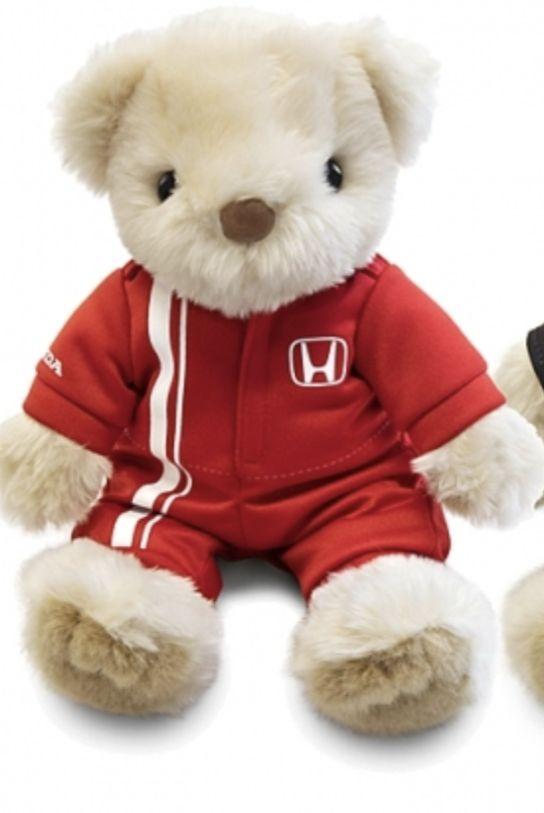 [USED] Honda Racing Teddy Bear Racing Plush Toy