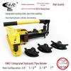 SWG Hydraulic Pipe Bender for 1-4 Inch Seamless, Round, Galvanized, Water, High Carbon Steel, and Copper Pipes