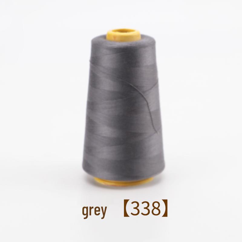 402 Fine Thread Sewing Machine & Hand Sewing Spools, White Cotton for Clothes, Quilts, Overlock - Large & Small Spools