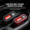 Car Seat Belt Base Protector Anti Scratch Cover Accessories For MG GT 3 5 6 7 GS Pilot HS ZS