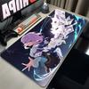 Laptop Mouse Pad Honkai Star Rail March th Anime Girl Pink Mousepad Keyboard Gamer Accessories Large Mouse Mat Office Desk Mat