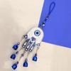 Hamsa Hand Fatima Hand Wind Chimes Good Lucky Hamsa Hanging Pendant  Outdoor Garden