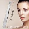 Stainless Steel Eyebrow Tweezers Pointed Tip for Precision Splinter Plucking and Ingrown Hair Removal Eyelash Grafting Tool