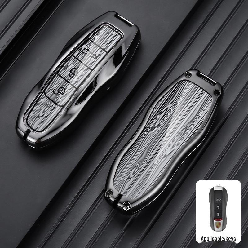 

Porsche Key Shell Buckle Set for Cayenne, Macan, 718, Panamera, 911 - Men s Metal Shell