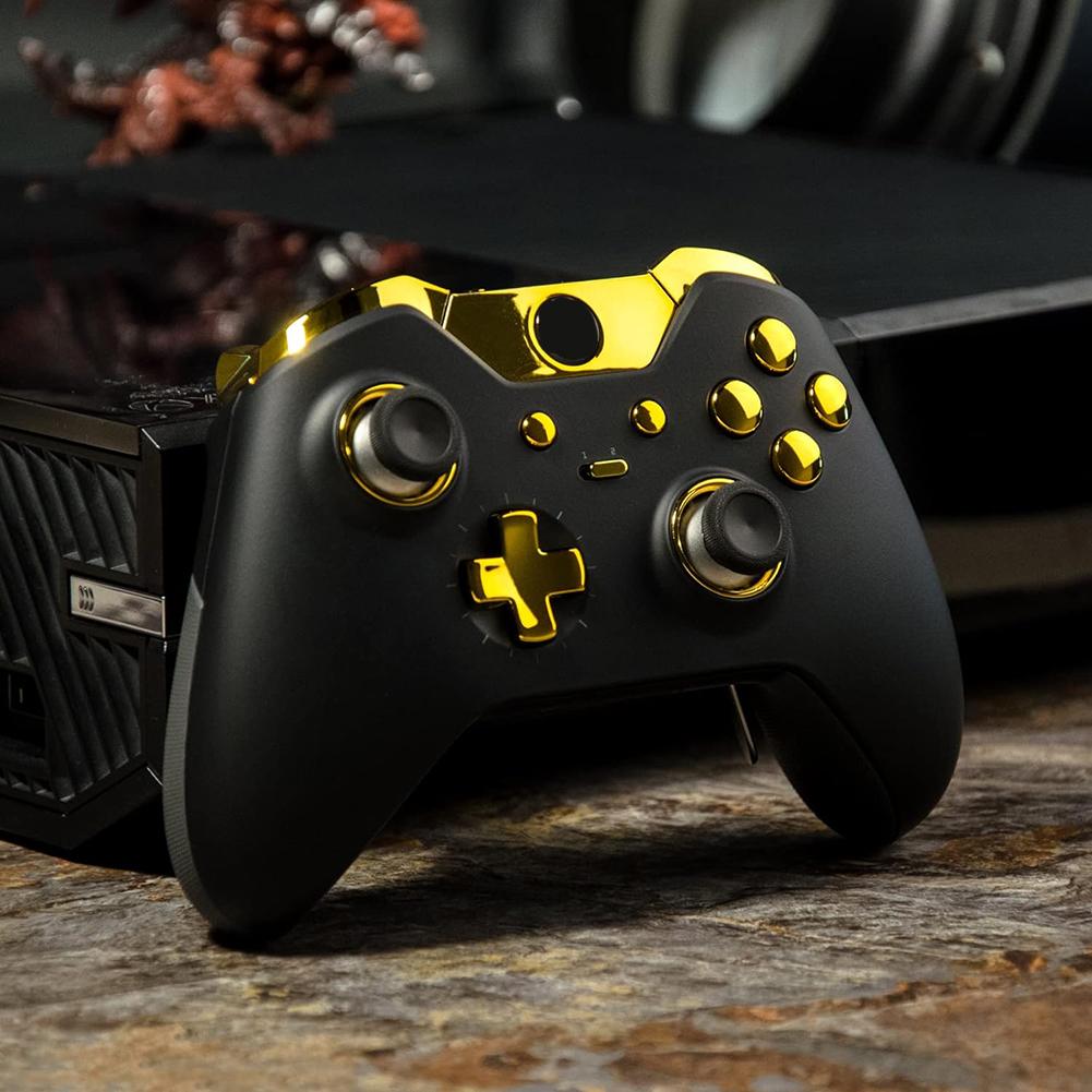 Full Button Set Bumper Trigger Button D-pad LT RT Button Kit ABXY Dpad LB RB LT RT Full Set Button for Xbox One Elite Controller